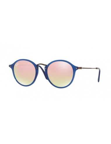 Ray-Ban Round Flat Lenses 2447N Sunglasses brillant des détails fins